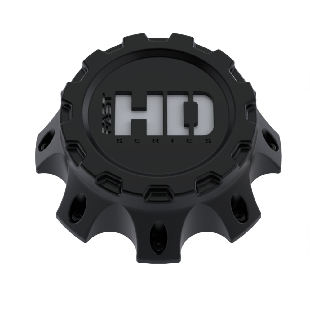 Satin Black Cap With Satin Black Hardware And Silver Fast HD Series Logo - C-1700PF0FQF