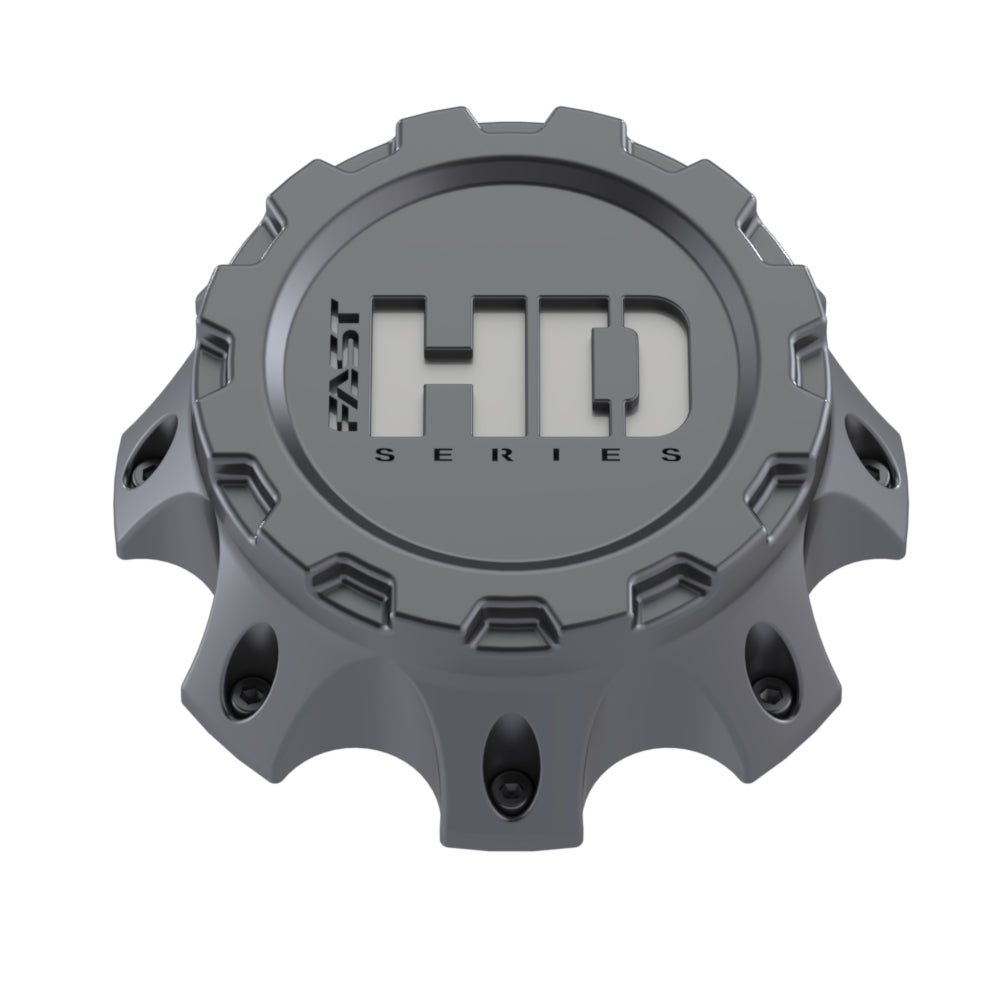 Satin Gunmetal Cap With Satin Gunmetal Hardware And Silver Fast HD Series Logo - C-1700PF0MQF