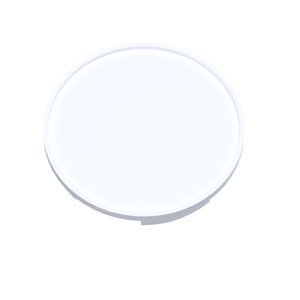 Gloss White Cap (Emblem Separate) - C-680PD10WN