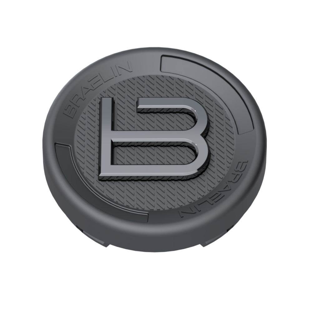Matte Graphite Cap with Gloss Graphite Braelin logo - C-682PF18GVBR