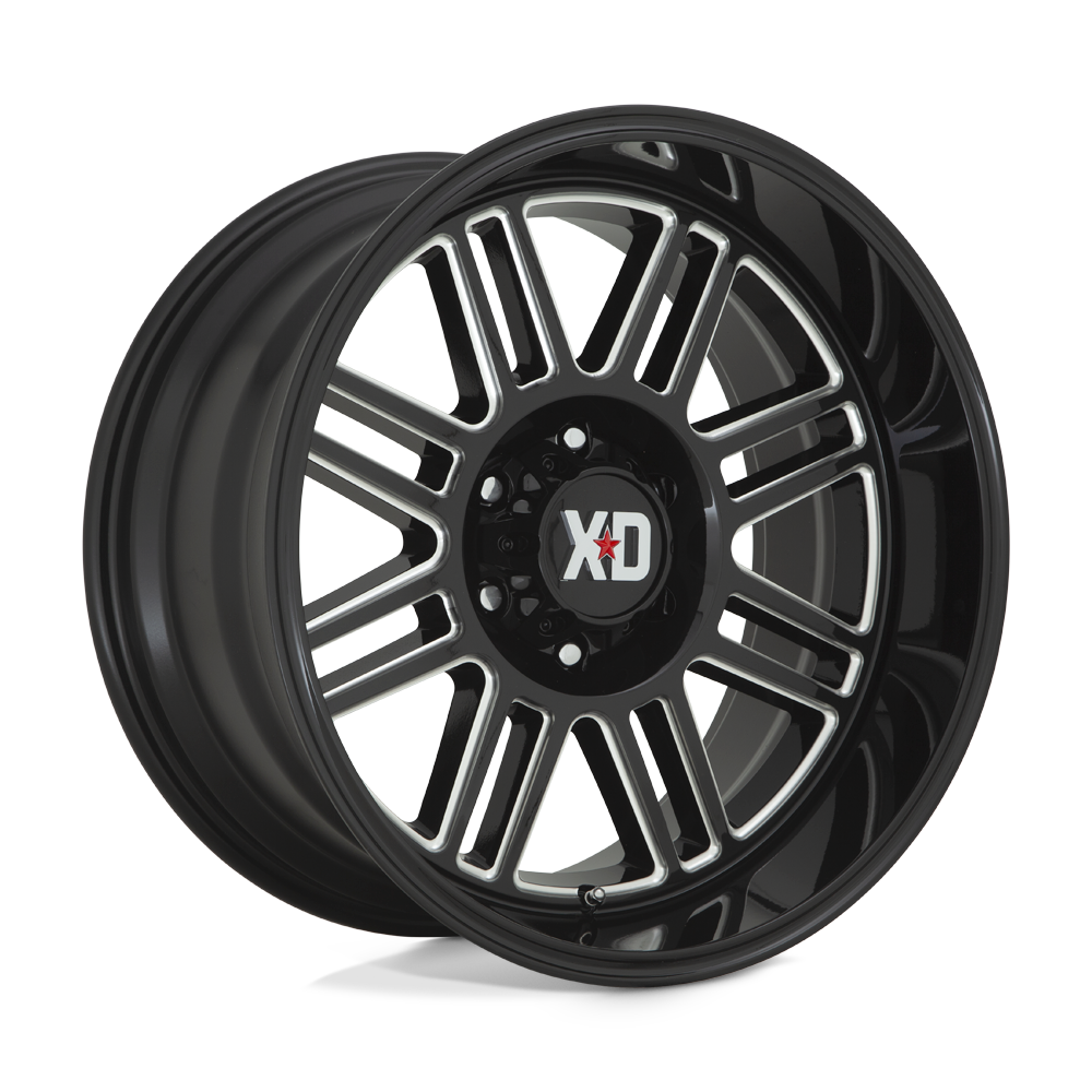 XD Xd850 Cage 20x10 5x139.7 -18 78.1 Gloss Black Milled
