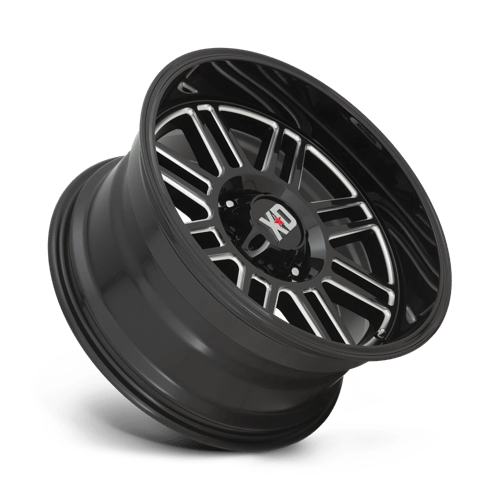 XD Wheels Xd850 Cage 20x9 8x165.1 0 125.1 Noir Brillant Fraisé
