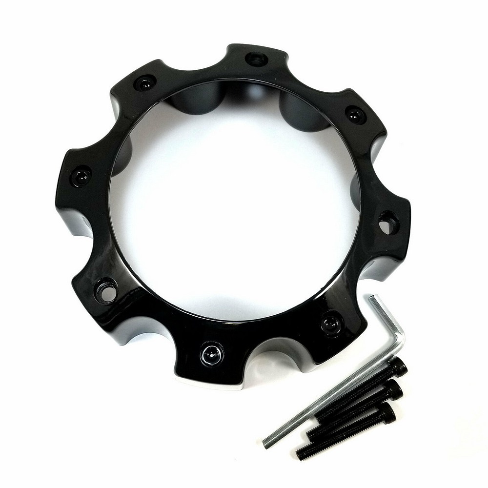 Open End 8x170 Cap - Gloss Black