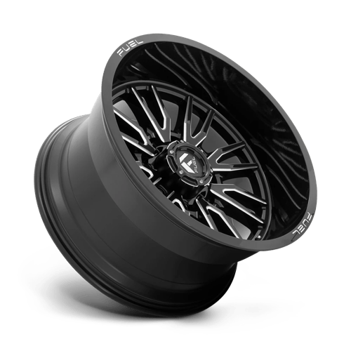CARBURANT TOUT-TERRAIN D761 CLASH 22X12 8X180 -44 124.2 NOIR BRILLANT FRAISÉ