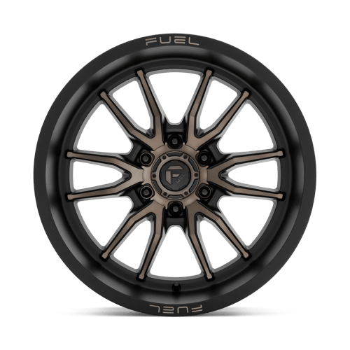 CARBURANT TOUT-TERRAIN D762 CLASH 17X9 6X139.7 1 106.1 NOIR MAT DOUBLE TEINTE FONCÉE