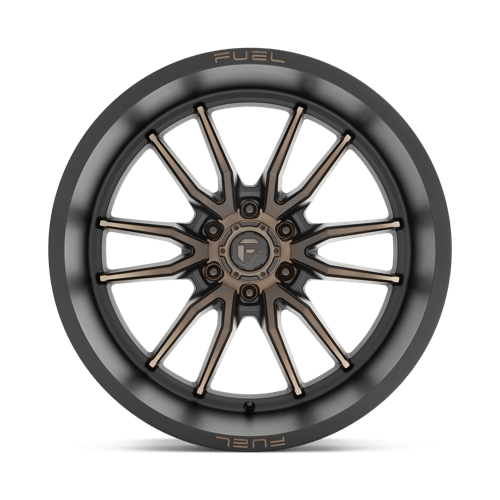 FUEL OFF-ROAD D762 CLASH 22X12 6X135 -44 87.1 NOIR MAT DOUBLE TEINTE FONCÉE