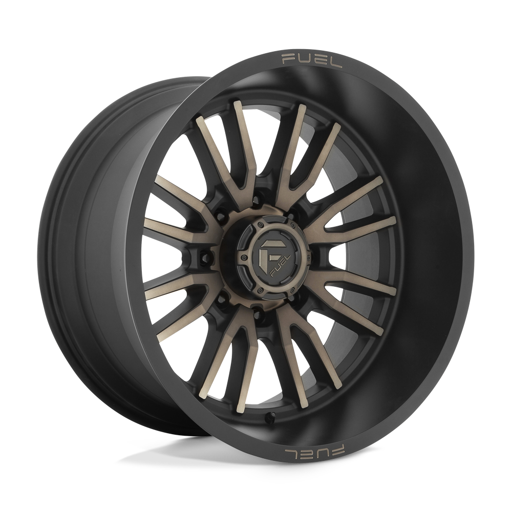 FUEL OFF-ROAD D762 CLASH 22X12 8X170 -44 125.1 NOIR MAT DOUBLE TEINTE FONCÉE