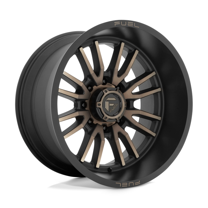 FUEL OFF-ROAD D762 CLASH 22X12 8X170 -44 125.1 NOIR MAT DOUBLE TEINTE FONCÉE