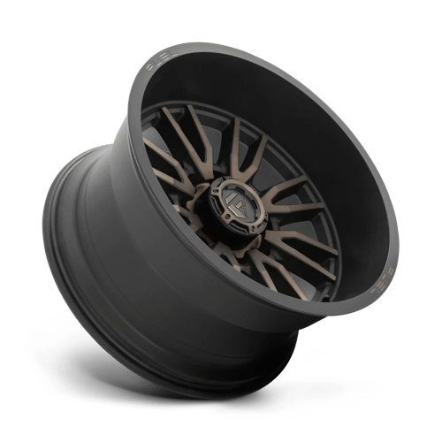 FUEL OFF-ROAD D762 CLASH 22X12 8X170 -44 125.1 NOIR MAT DOUBLE TEINTE FONCÉE