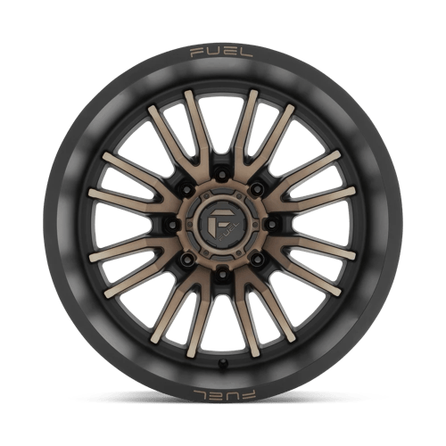 FUEL OFF-ROAD D762 CLASH 22X12 8X180 -44 124.2 NOIR MAT DOUBLE TEINTE FONCÉE
