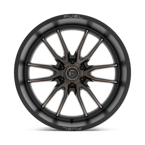 FUEL OFF-ROAD D762 CLASH 24X12 6X135 -44 87.1 NOIR MAT DOUBLE TEINTE FONCÉE