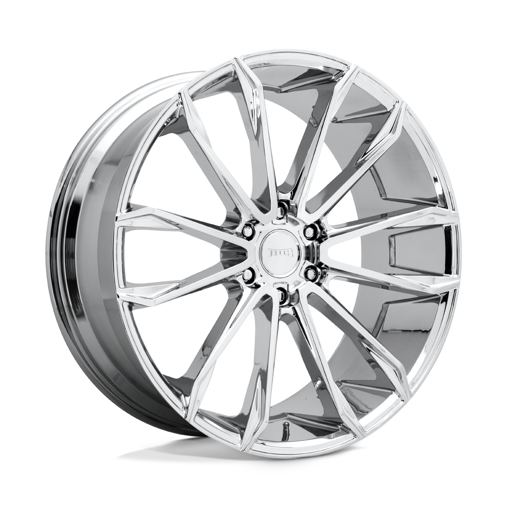 Dub 1pc S251 Clout 24x10 6x135 30 87.1 Chromé