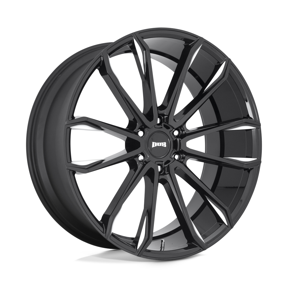Dub 1pc S252 Clout 24x10 6x139.7 30 106.1 Gloss Black Milled