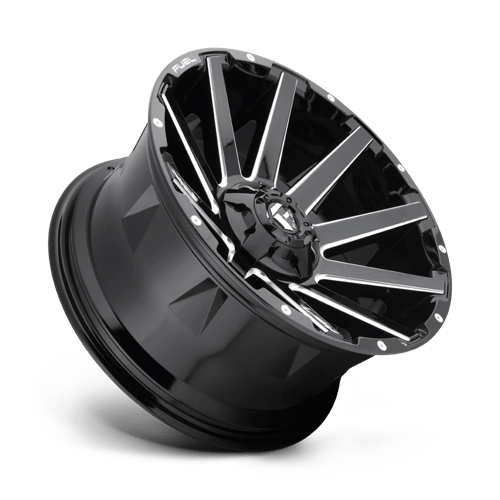 CARBURANT TOUT-TERRAIN D615 CONTRA 22X12 8X170 -44 125.1 NOIR BRILLANT FRAISÉ