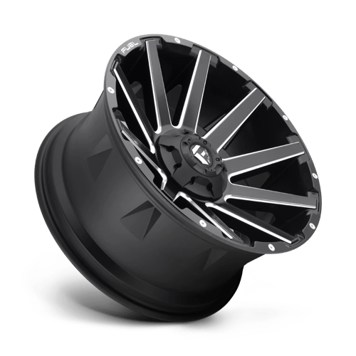 CARBURANT TOUT-TERRAIN D616 CONTRA 20X9 5X127 / 5X139.7 20 87.1 NOIR MAT FRAISÉ