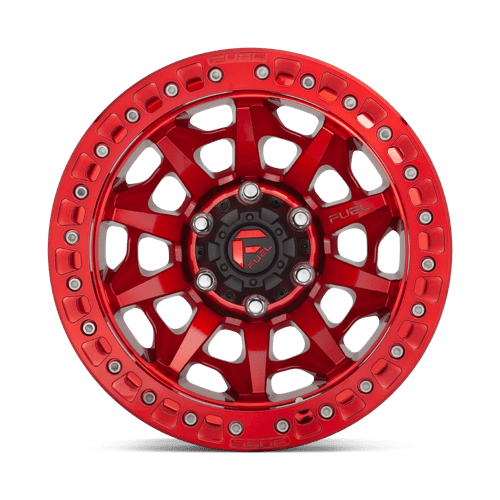 CARBURANT TOUT-TERRAIN D113 COVERT BEADLOCK 17X9 5X150 -15 110.1 ROUGE CANDY