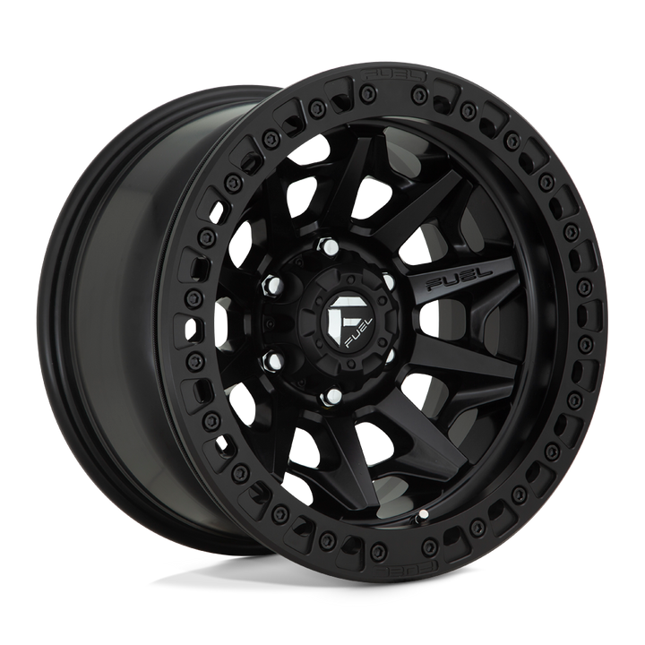 FUEL OFF-ROAD D114 COVERT BEADLOCK 17X9 5X127 -15 71.5 NOIR MAT