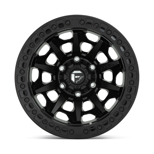 FUEL OFF-ROAD D114 COVERT BEADLOCK 17X9 5X127 -15 71.5 NOIR MAT