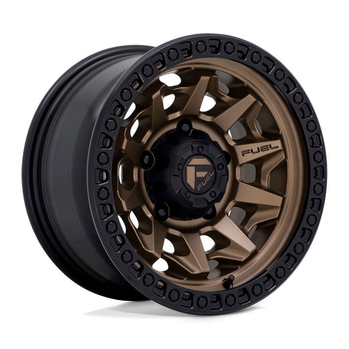 FUEL OFF-ROAD D696 COVERT 15X8 5X139.7 -12 108 ANNEAU PERLE NOIR BRONZE MAT