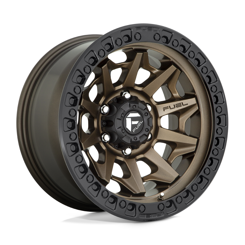 FUEL OFF-ROAD D696 COVERT 17X9 6X139.7 -12 106.1 BRONZE NOIR MAT ANNEAU PERLE
