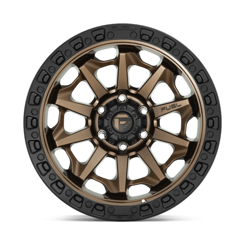 FUEL OFF-ROAD D696 COVERT 20X9 8X165.1 20 125.1 ANNEAU PERLE NOIR BRONZE MAT