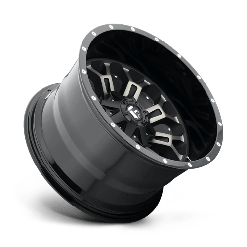 CARBURANT TOUT-TERRAIN D561 CRUSH 18X9 5X139.7 / 5X150 20 110.1 BRILLANT USINÉ DOUBLE TEINTE FONCÉE