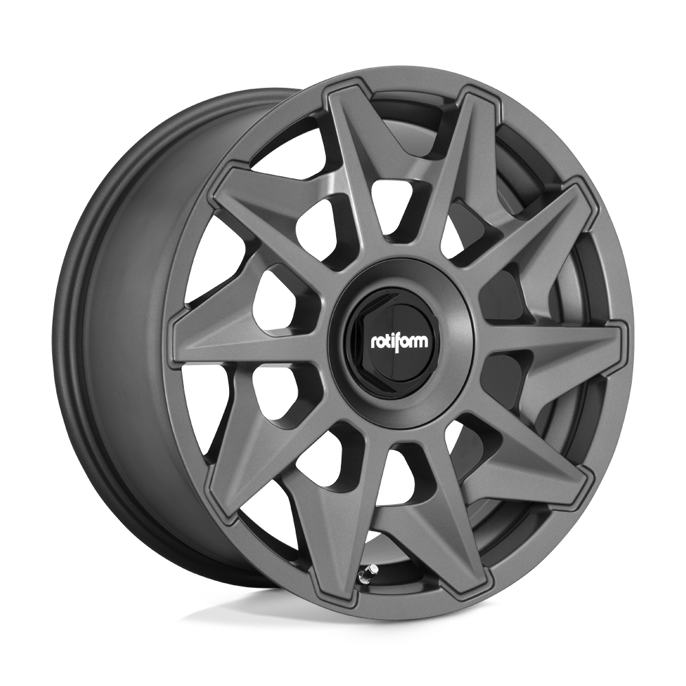 Rotiform 1pc R128 Cvt 18x8.5 5x112 45 66.56 Anthracite Mat