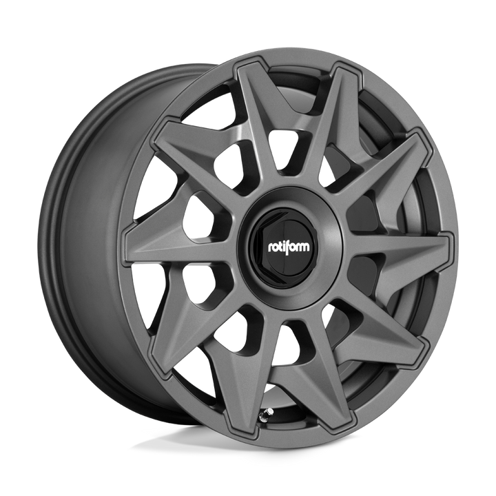 Rotiform 1pc R128 Cvt 18x8.5 5x112 45 66.56 Anthracite Mat