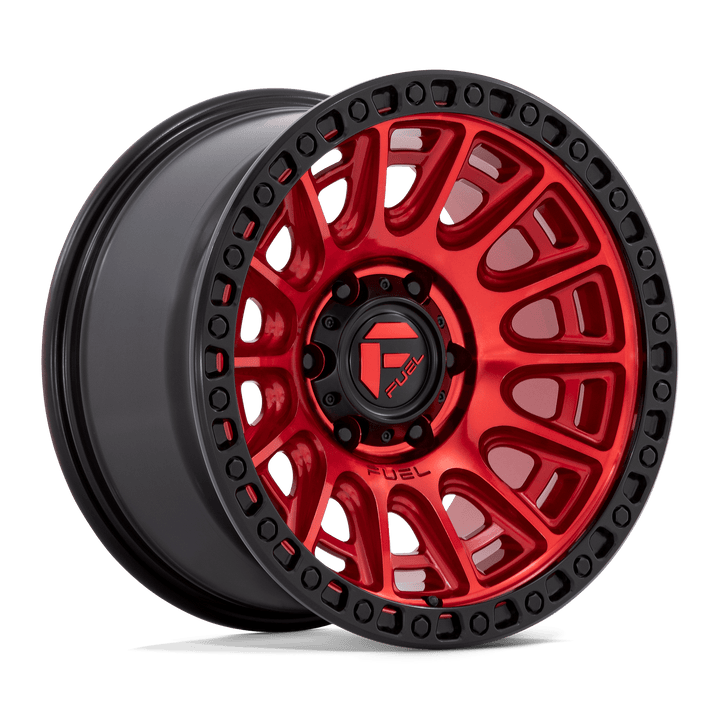 Fuel Off-Road D834 Cycle 17x8.5 5x130 30 71.5 Candy Red With Black Ring