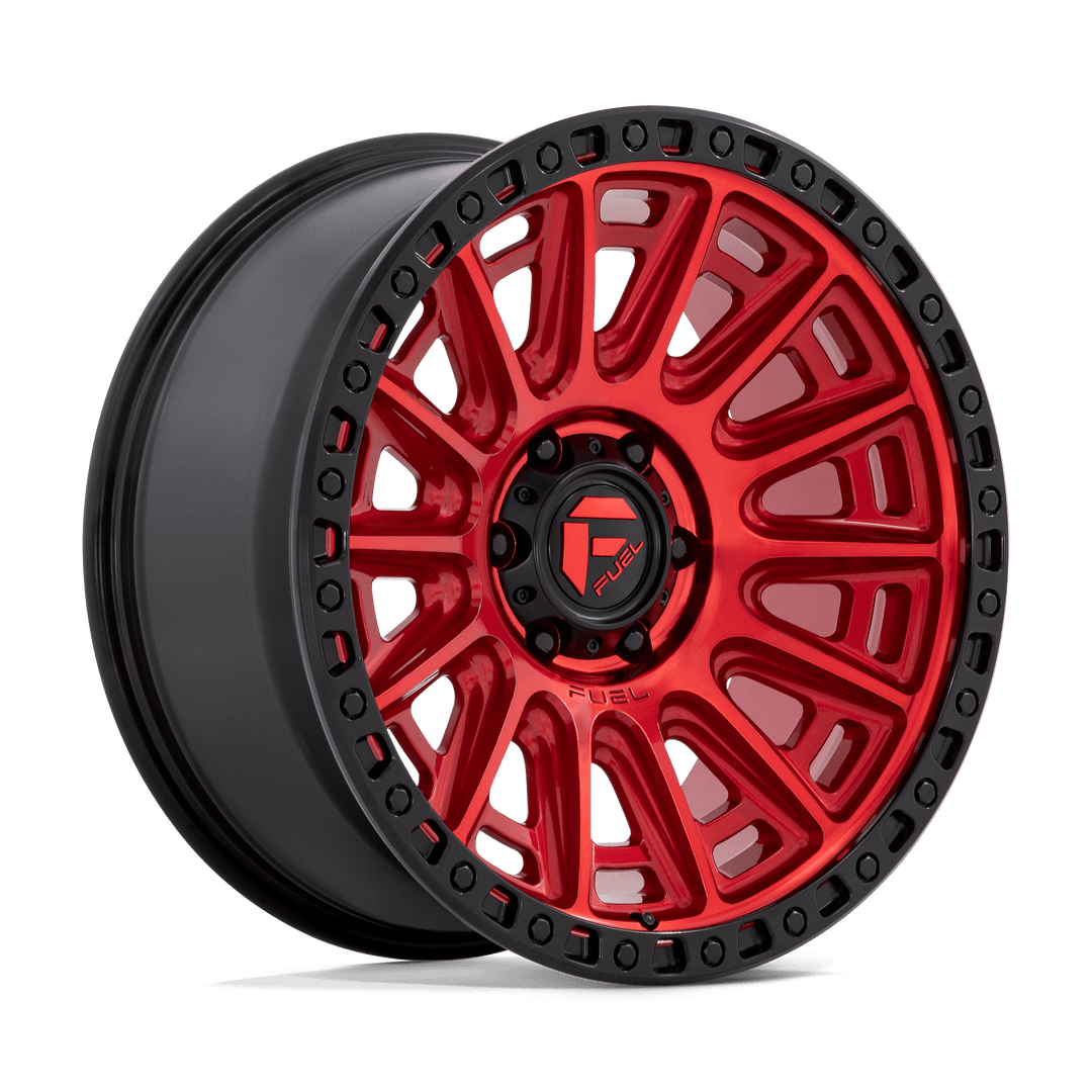 Fuel Off-Road D834 Cycle 20x9 6x135 1 87.1 Candy Red With Black Ring