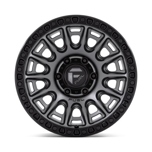 Carburant tout-terrain D835 Cycle 17x8,5 5x130 30 71,5 Gunmetal mat avec anneau noir