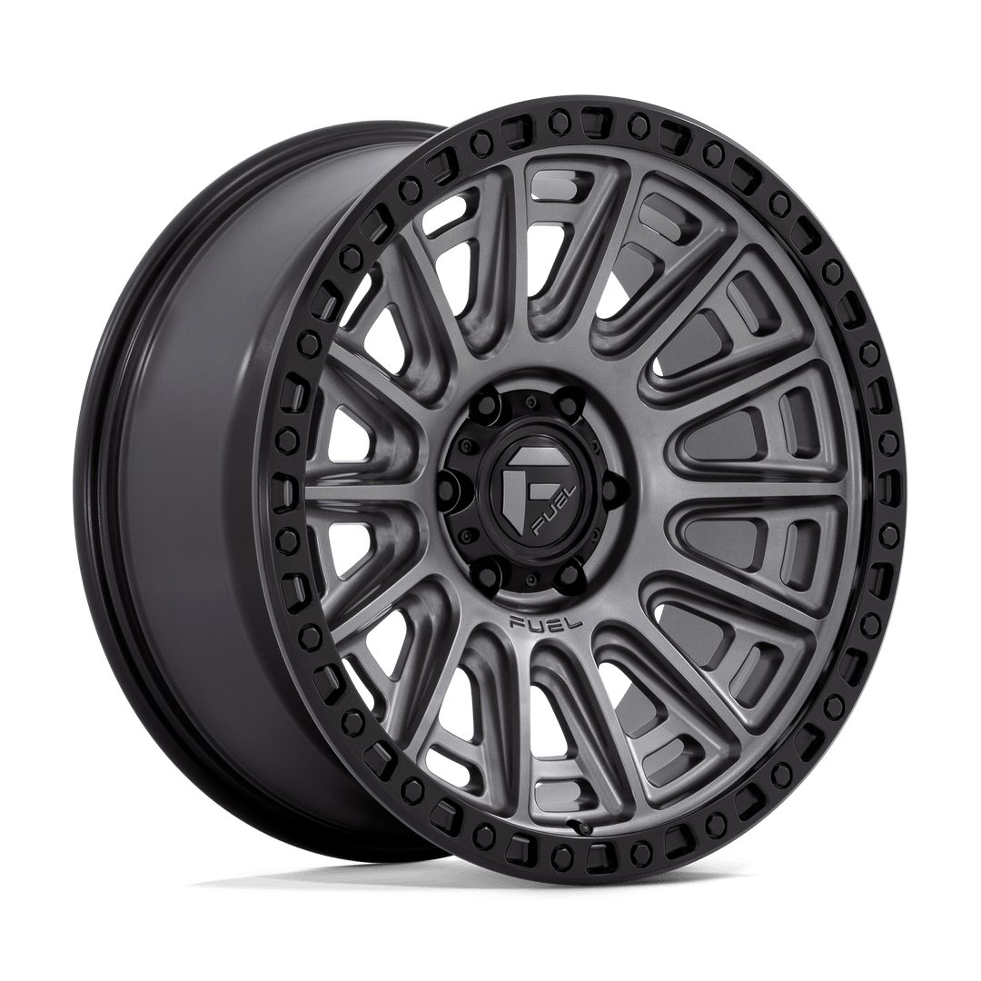 Fuel Off-Road D835 Cycle 20x9 6x135 1 87.1 Matte Gunmetal With Black Ring