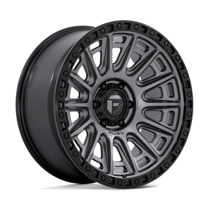 Fuel Off-Road D835 Cycle 20x9 6x135 1 87.1 Matte Gunmetal With Black Ring