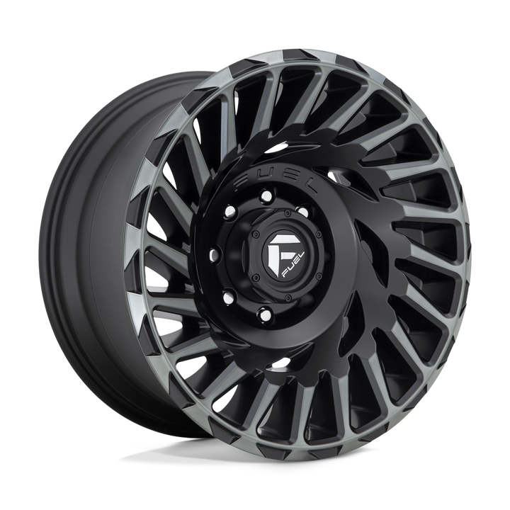 CARBURANT TOUT-TERRAIN D683 CYCLONE 18X9 5X150 1 110.1 USINÉ MAT DOUBLE TEINTE FONCÉE