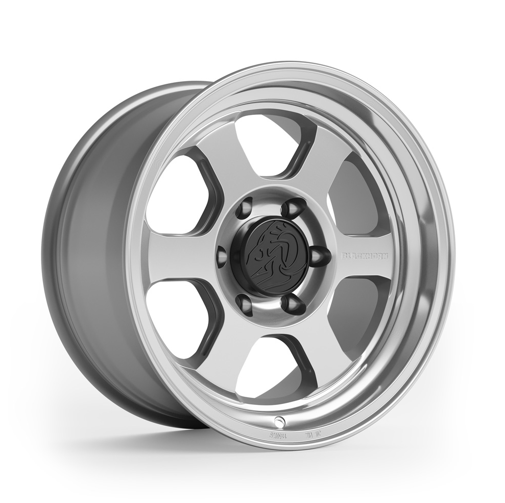 Blackhorn Offroad FlowForm AR6 17x9 6x139.7 0 106.1 Machined Clear