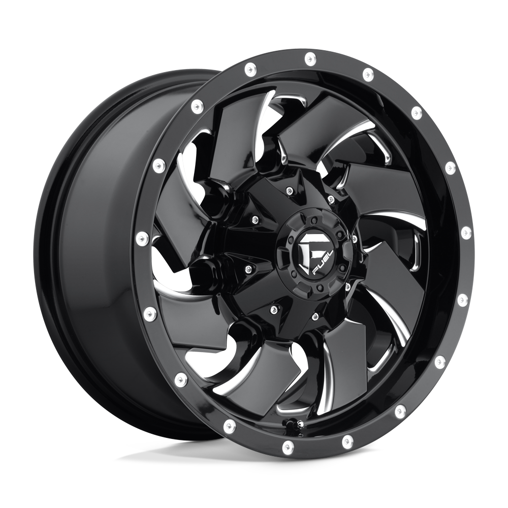CARBURANT TOUT-TERRAIN D574 COUPERET 17X9 6X135 / 6X139.7 1 106.1 NOIR BRILLANT FRAISÉ