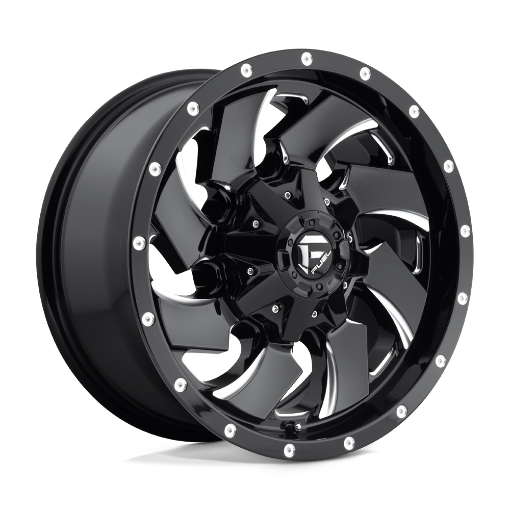 CARBURANT TOUT-TERRAIN D574 COUPERET 18X9 6X135 / 6X139.7 20 106.1 NOIR BRILLANT FRAISÉ