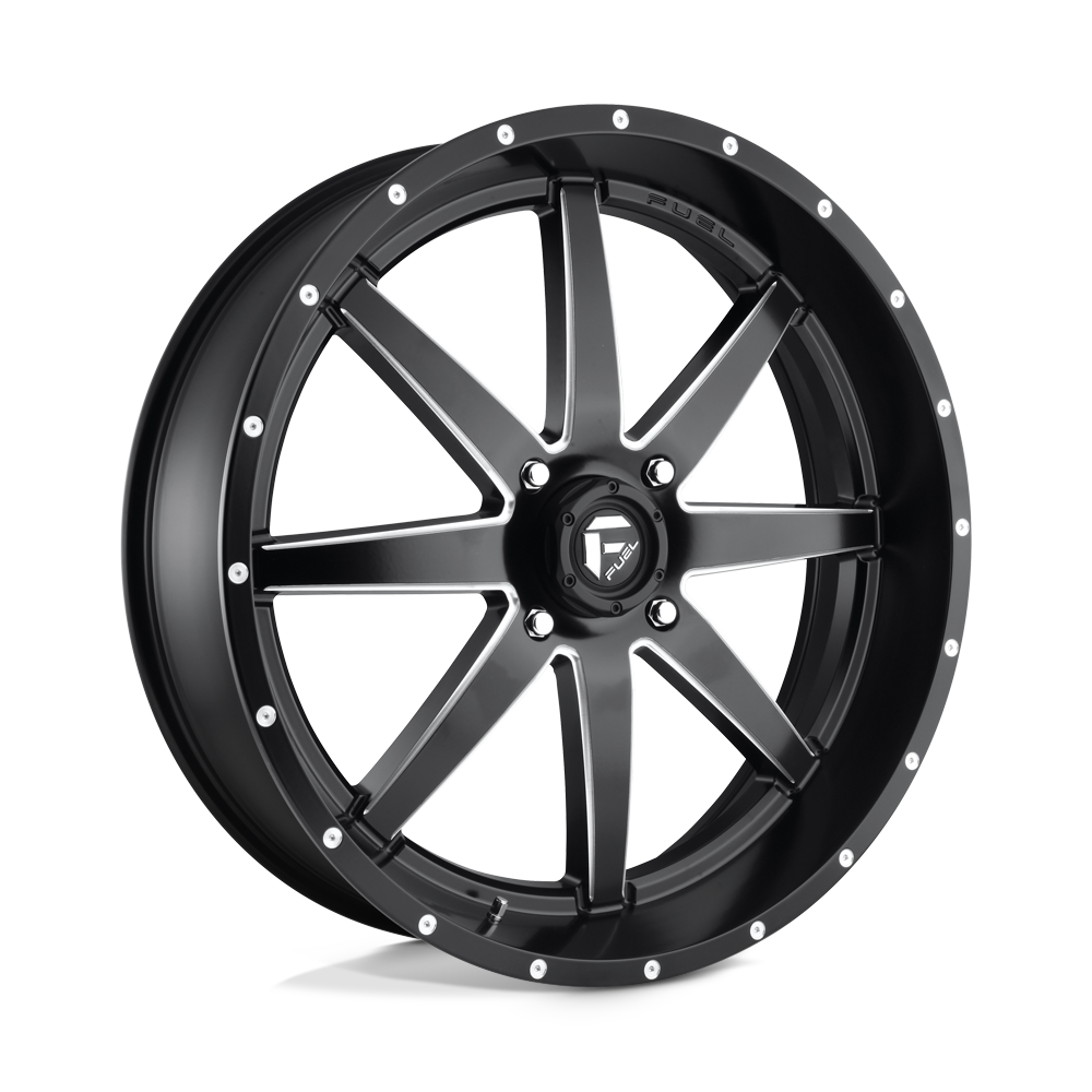 FUEL UTV OFF-ROAD D538 MAVERICK 24X7 4X156 13 132 MATTE BLACK MILLED