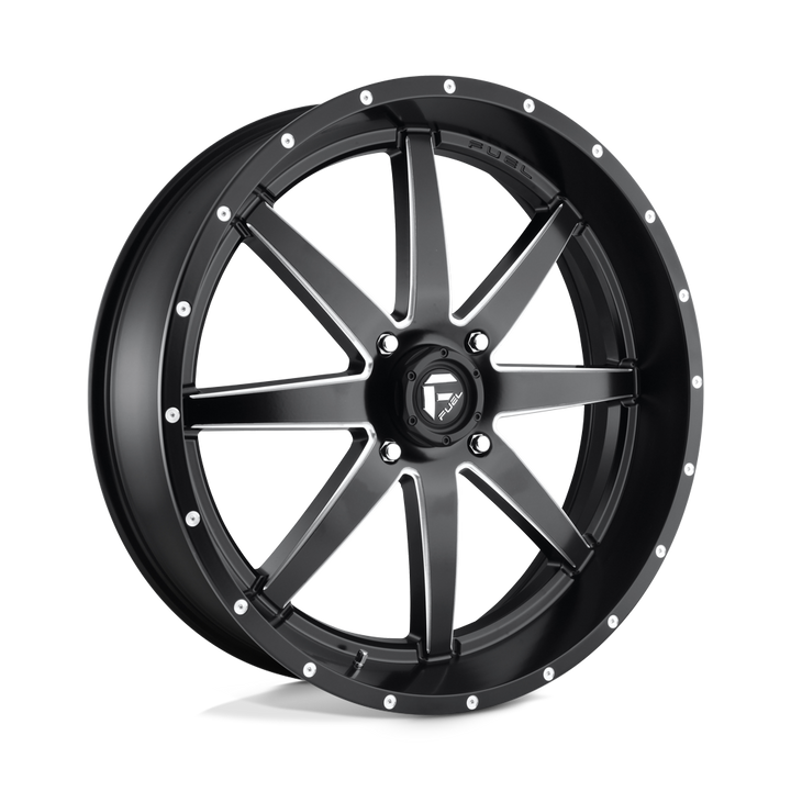 FUEL UTV OFF-ROAD D538 MAVERICK 24X7 4X156 13 132 MATTE BLACK MILLED