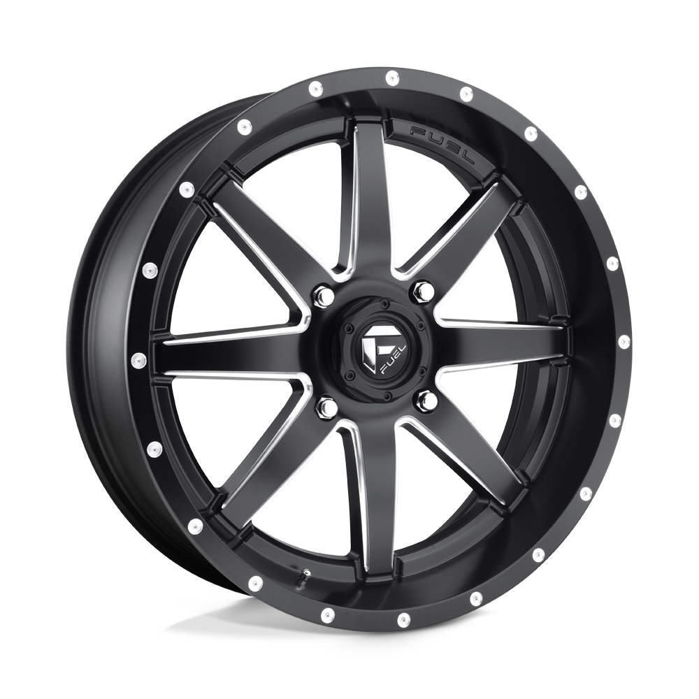 FUEL UTV OFF-ROAD D538 MAVERICK 20X7 4X137 13 110.1 MATTE BLACK MILLED