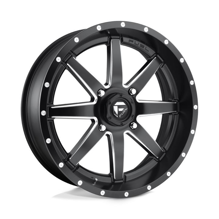 FUEL UTV OFF-ROAD D538 MAVERICK 20X7 4X137 13 110.1 MATTE BLACK MILLED