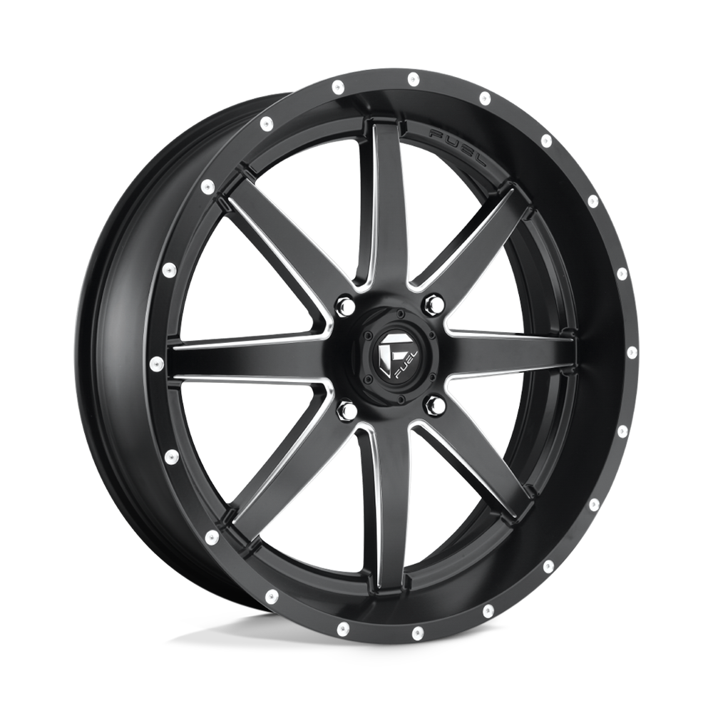 FUEL UTV OFF-ROAD D538 MAVERICK 14X7 4X137 38 110.1 MATTE BLACK MILLED