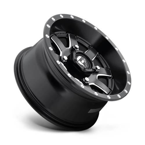 FUEL UTV OFF ROAD D538 MAVERICK 14X7 4X156 13 132 NOIR MAT FRAISÉ