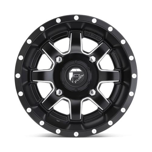 FUEL UTV OFF ROAD D538 MAVERICK 14X7 4X156 13 132 NOIR MAT FRAISÉ