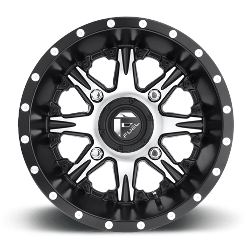 FUEL UTV OFF-ROAD D541 NUTZ UTV 14X7 4X156 13 132 MATTE BLACK MACHINED