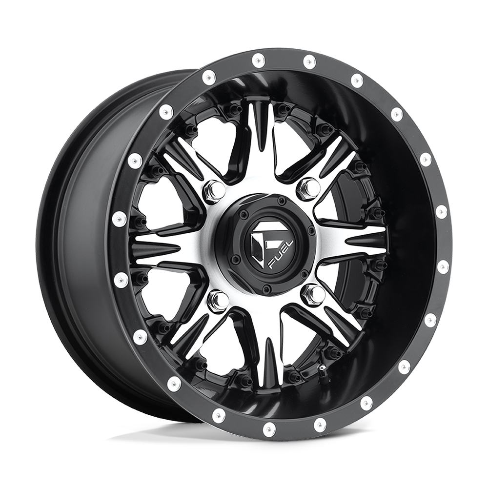 FUEL UTV OFF-ROAD D541 NUTZ UTV 14X7 4X156 13 132 MATTE BLACK MACHINED