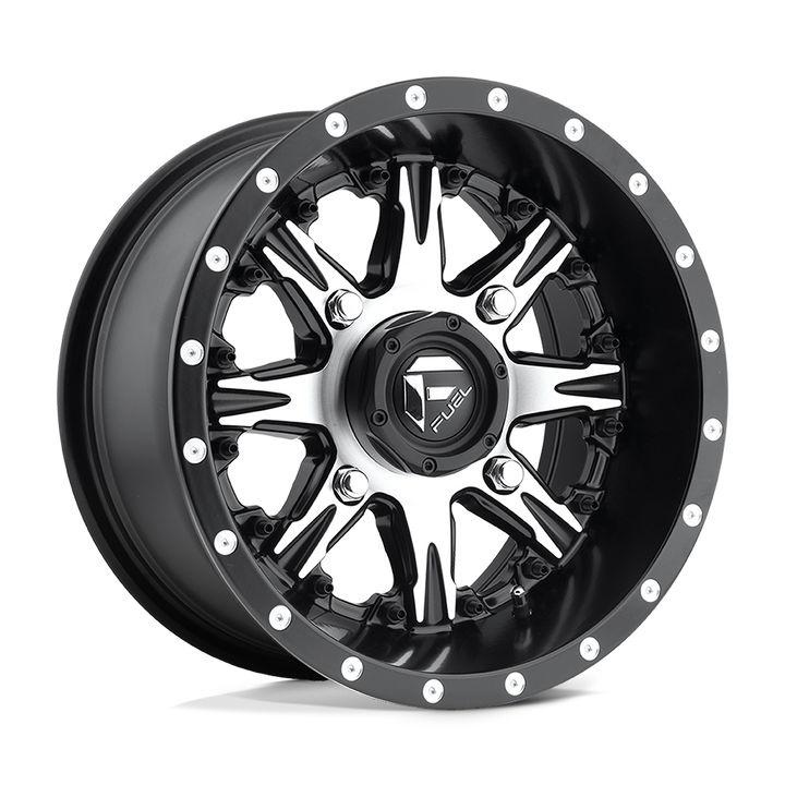 FUEL UTV OFF-ROAD D541 NUTZ UTV 14X7 4X156 13 132 MATTE BLACK MACHINED