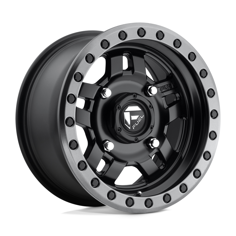 FUEL UTV OFF-ROAD D557 ANZA 15X7 4X156 38 132 MATTE BLACK GUN METAL RING