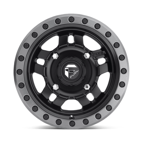 FUEL UTV OFF-ROAD D557 ANZA 15X7 4X156 38 132 MATTE BLACK GUN METAL RING