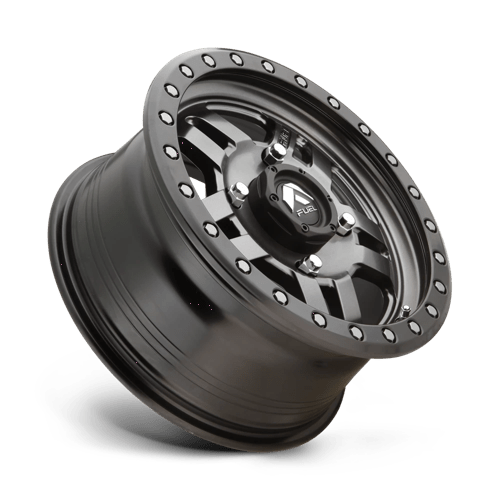 FUEL UTV OFF-ROAD D558 ANZA 15X7 4X156 38 132 MATTE GUN METAL BLACK BEAD RING